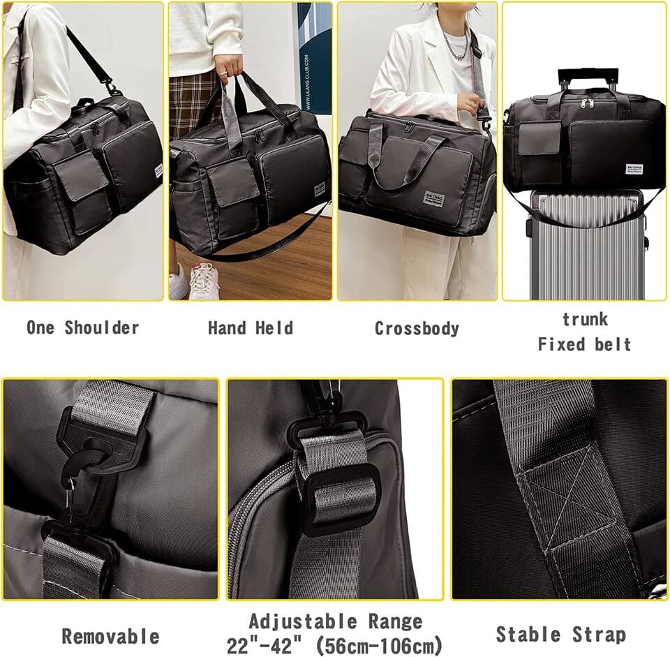 Personal Sports Duffle Bag, Large Capacity Travel Luggage Bag, Multifunctional Trip Splash Proof Luggage Bag, Men Women Fashion Shoulder Bag, Multi Pockets Waterproof Shoe Cabinet Bag Personal Sports Duffle Bag, Large Capacity Travel Luggage Bag, Multifunctional Trip Splash Proof Luggage Bag, Men Women Fashion Shoulder Bag, Multi Pockets Waterproof Shoe Cabinet Bag